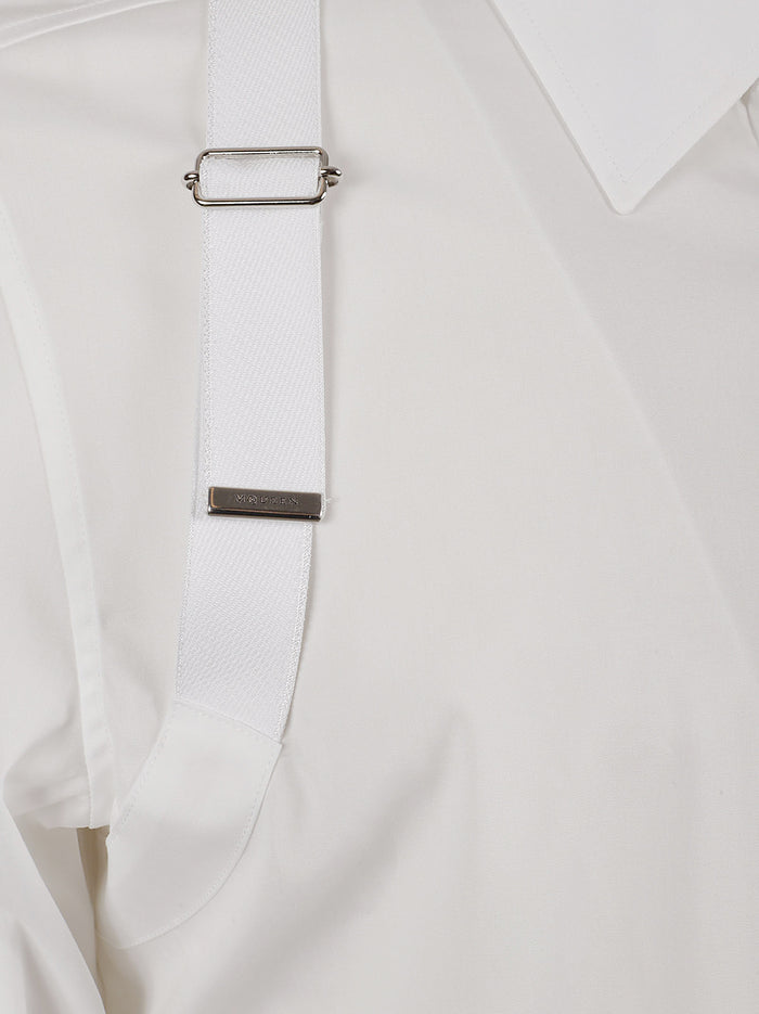 Alexander McQueen Shirts Opticalwhite Cotton