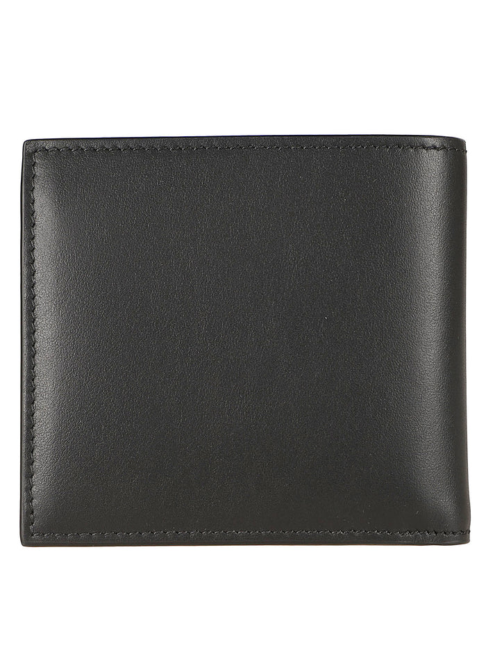 Alexander McQueen Wallets Black/bone Calf Leather