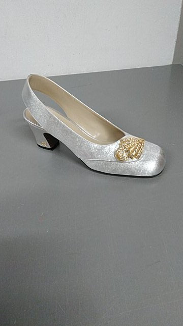 Valentino Garavani With Heel Silver Co Se
