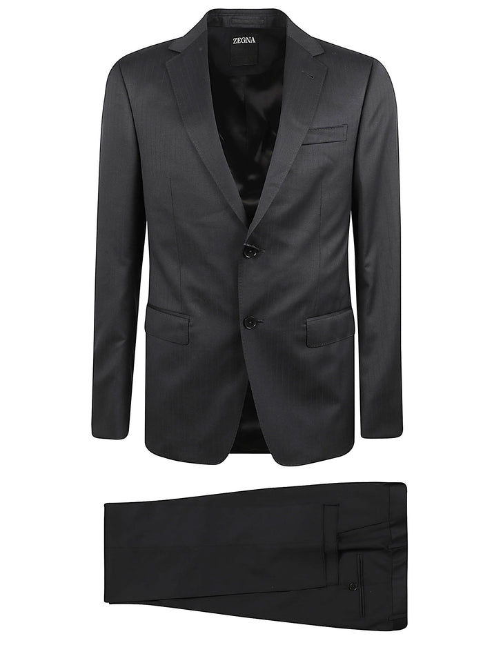 ZEGNA Dresses Black Wool
