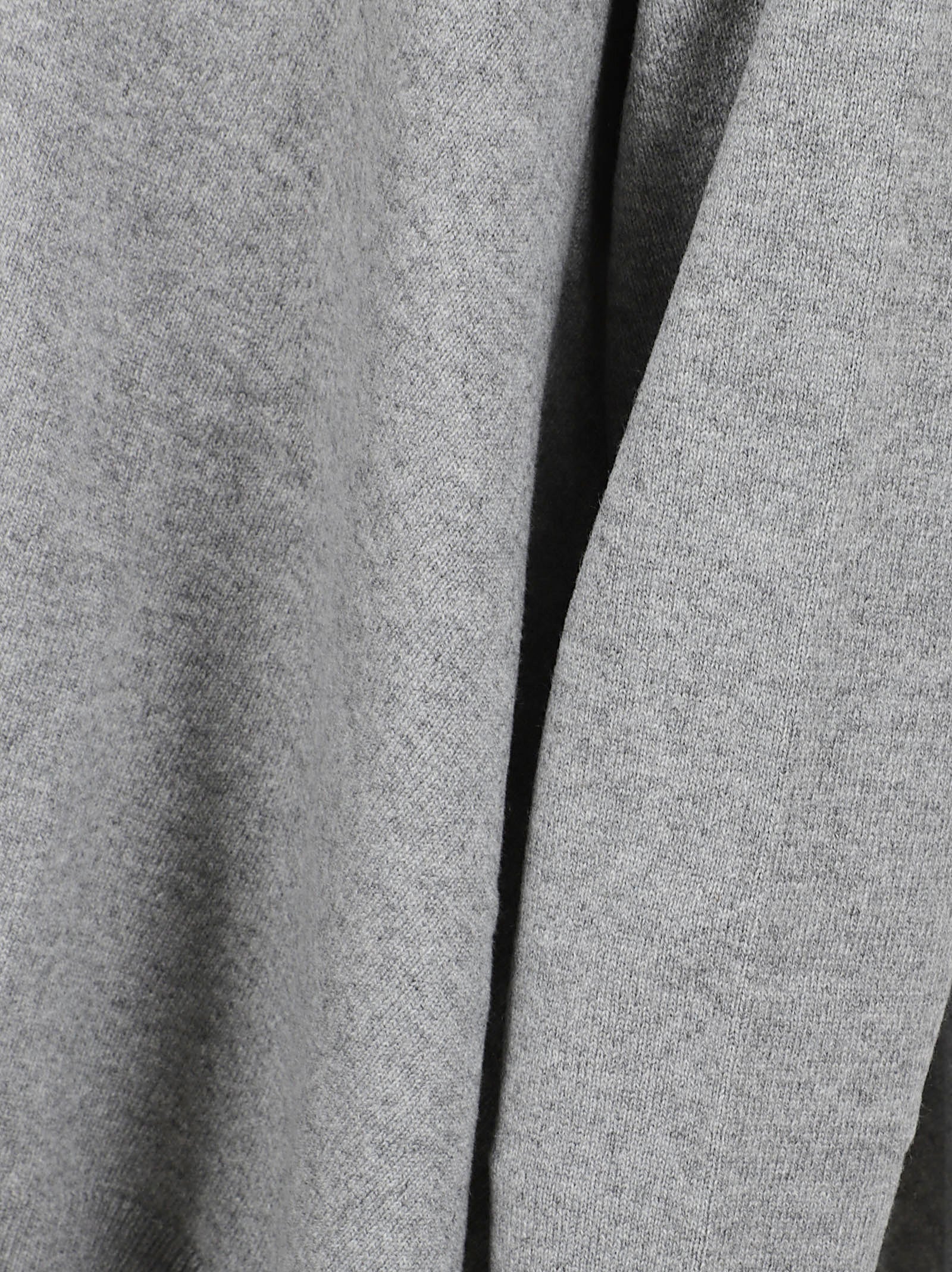 Alexander McQueen Sweaters Pale Grey Melange Cashmere