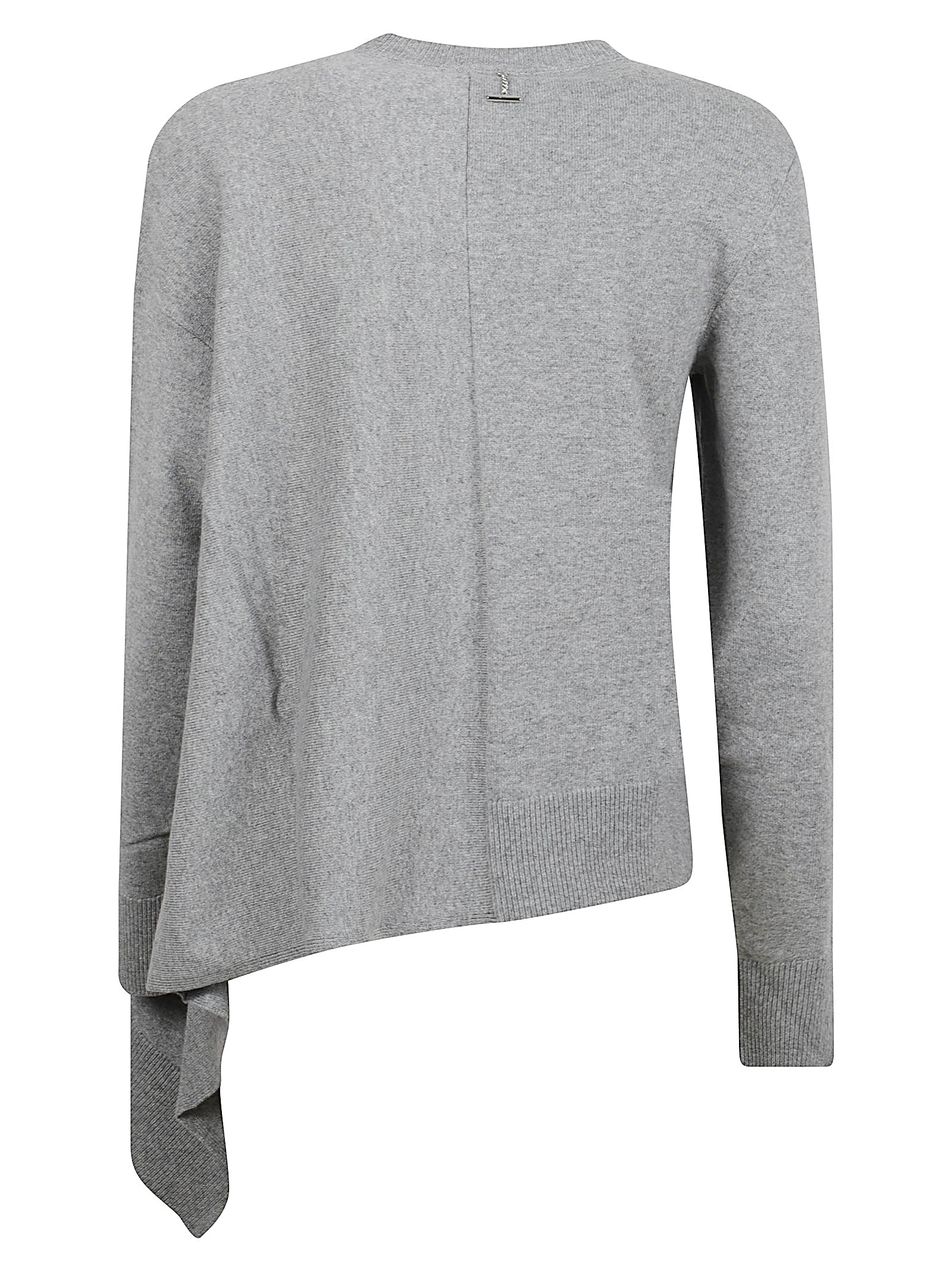 Alexander McQueen Sweaters Pale Grey Melange Cashmere