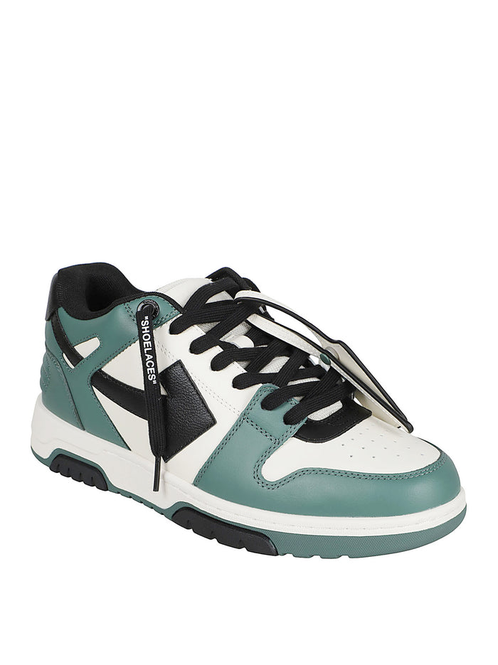 Off White Sneakers Green-black Pl