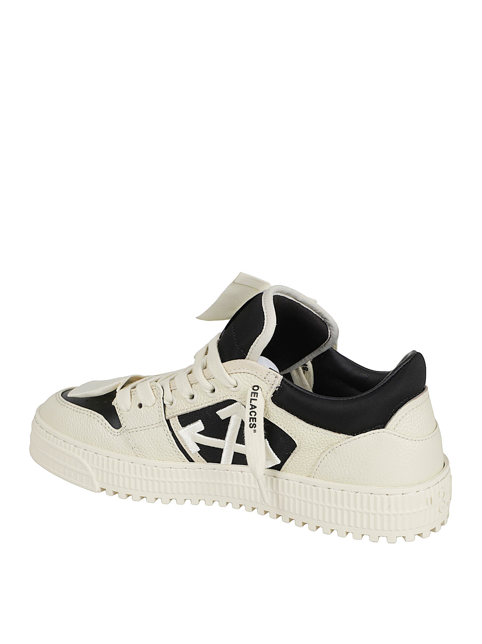 Off White Sneakers Beige - Black Lb Pl