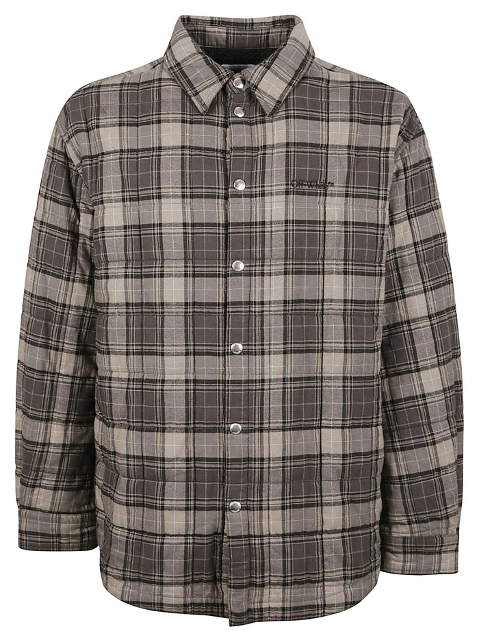 Off White Shirts Grey