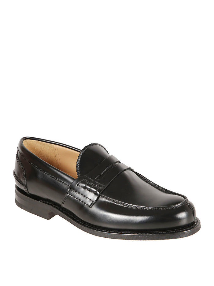 Churchs Flat shoes Black Calf Leather