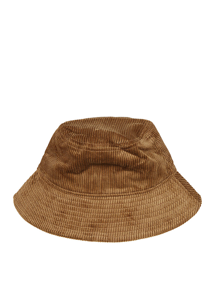 Barbour Hats Military Brown Cotton