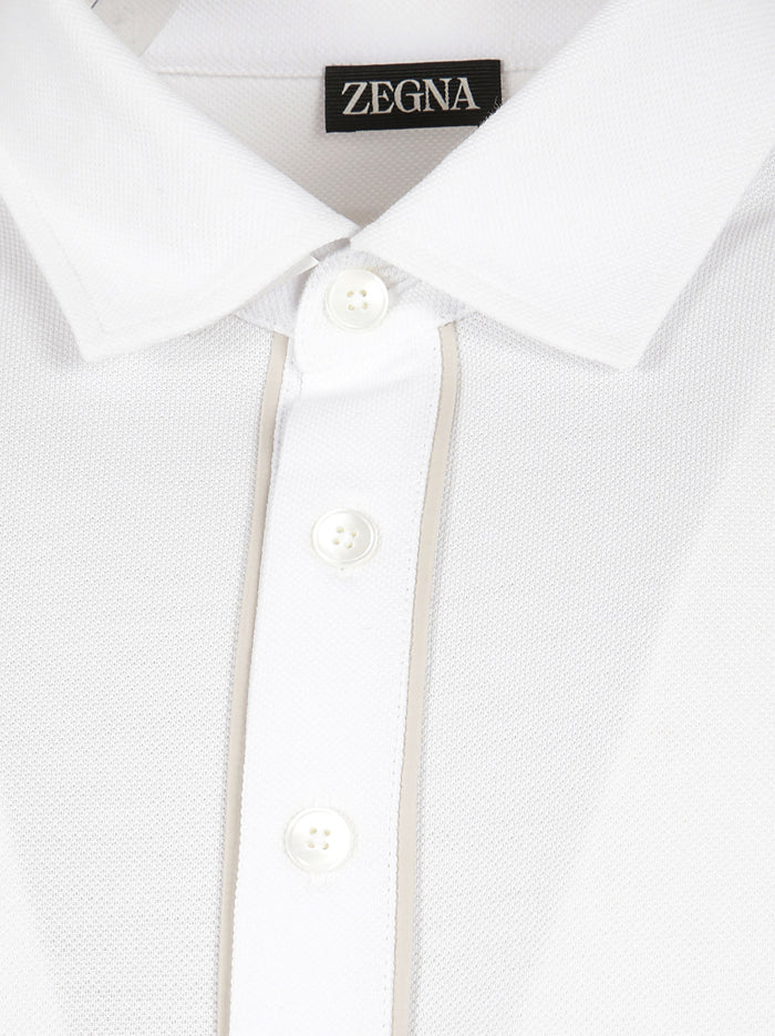 ZEGNA T-shirts and Polos White Cotton