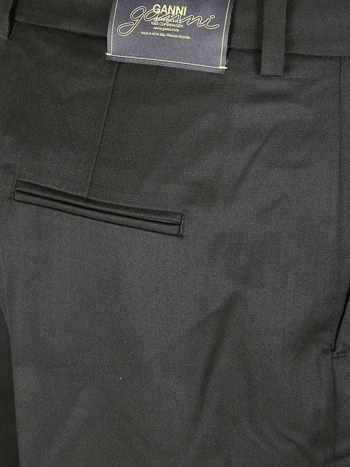 GANNI Trousers Black