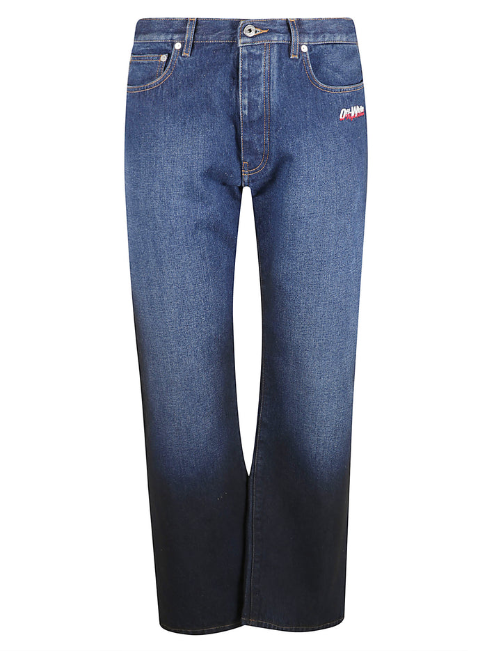 Off White Jeans Blue - Bla