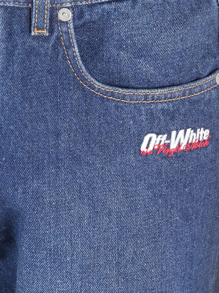 Off White Jeans Blue - Bla