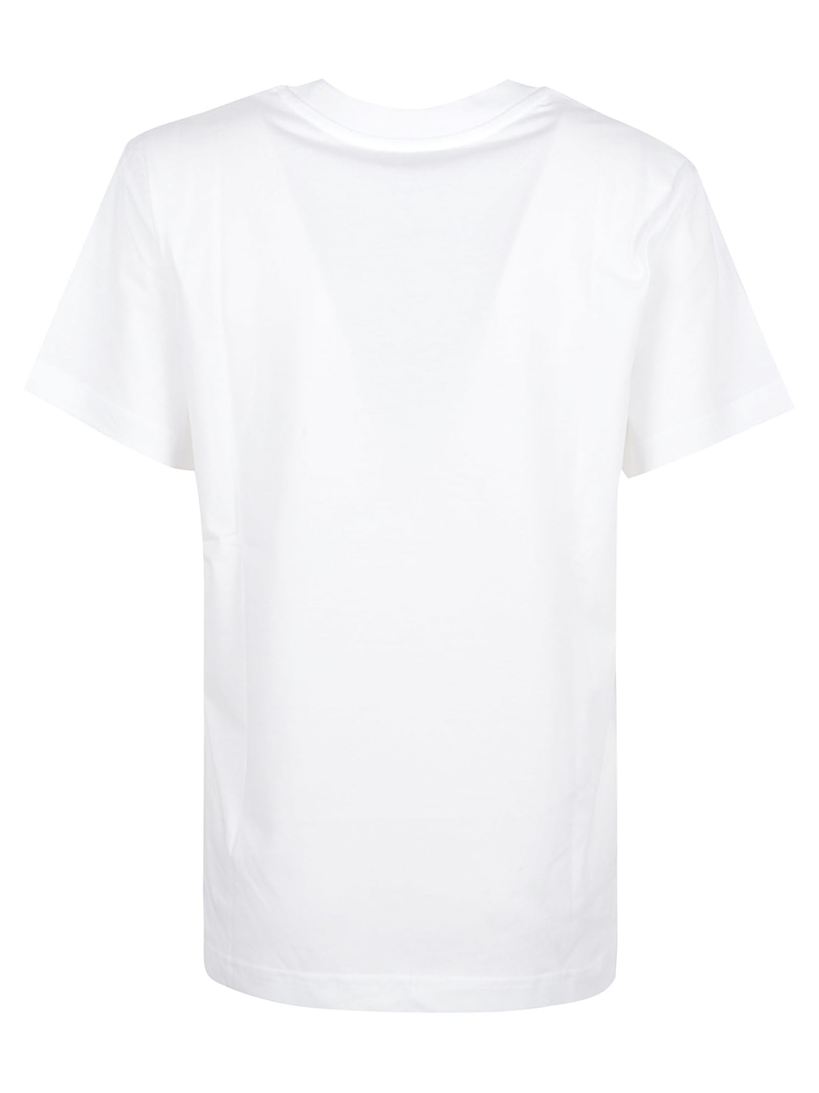 A.P.C. T-shirts and Polos White/dark Organic Cotton