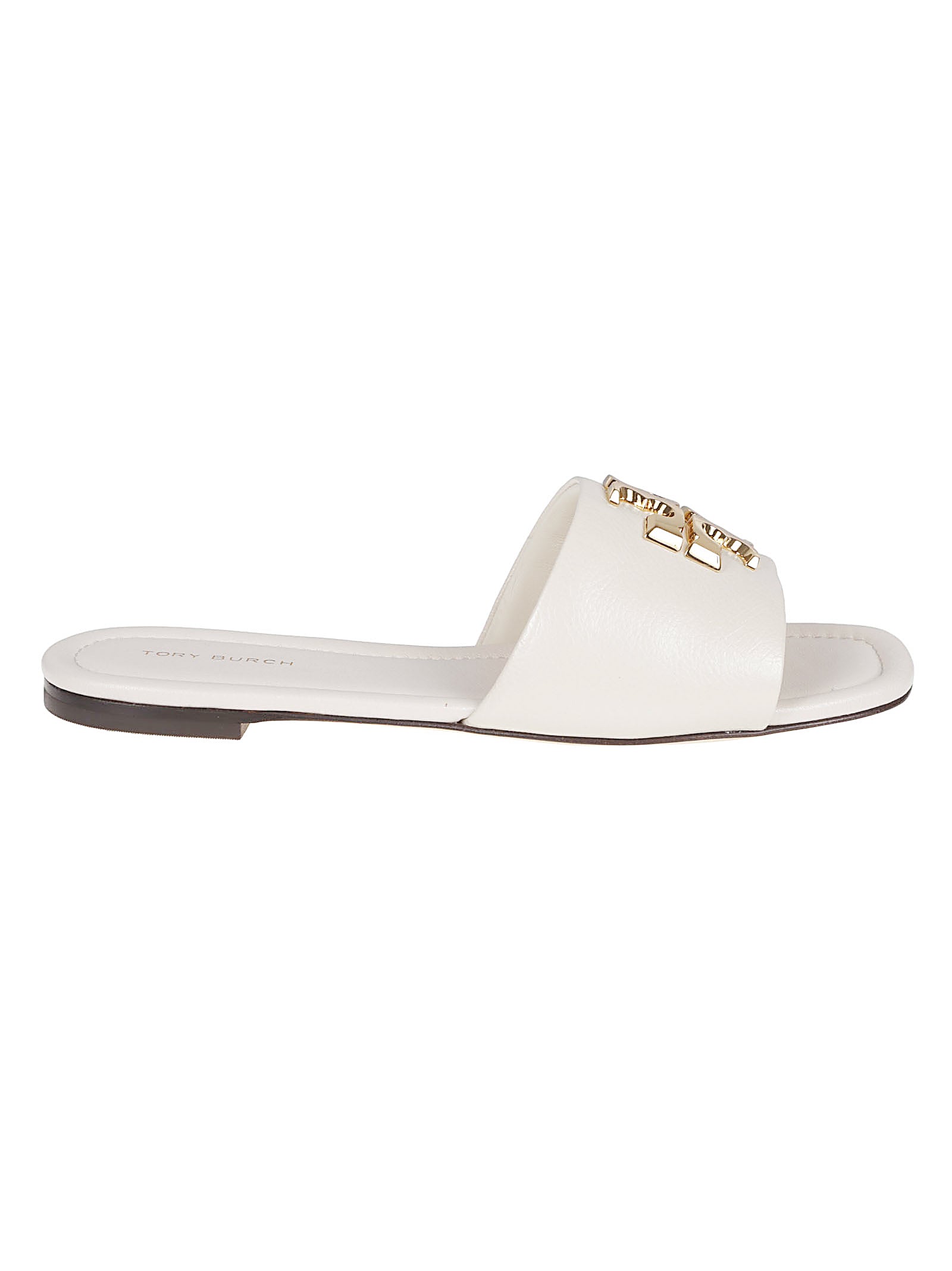 Tory Burch Sandals Light Cream / Gold Caprine