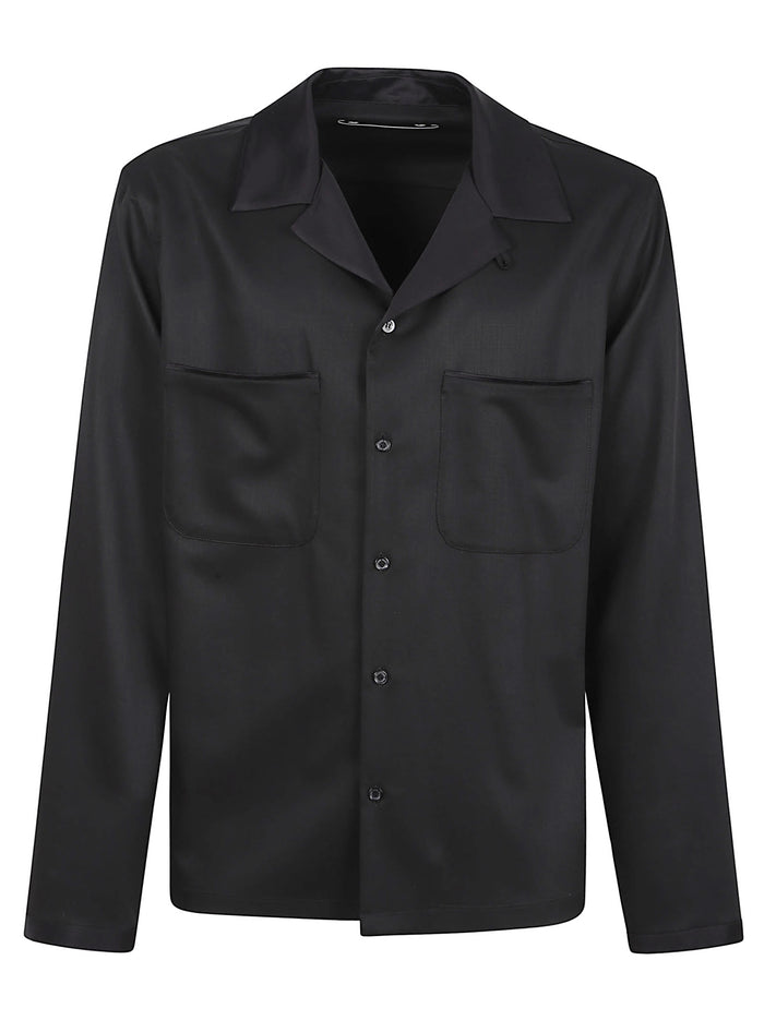 Golden Goose Shirts Black Virgin Wool