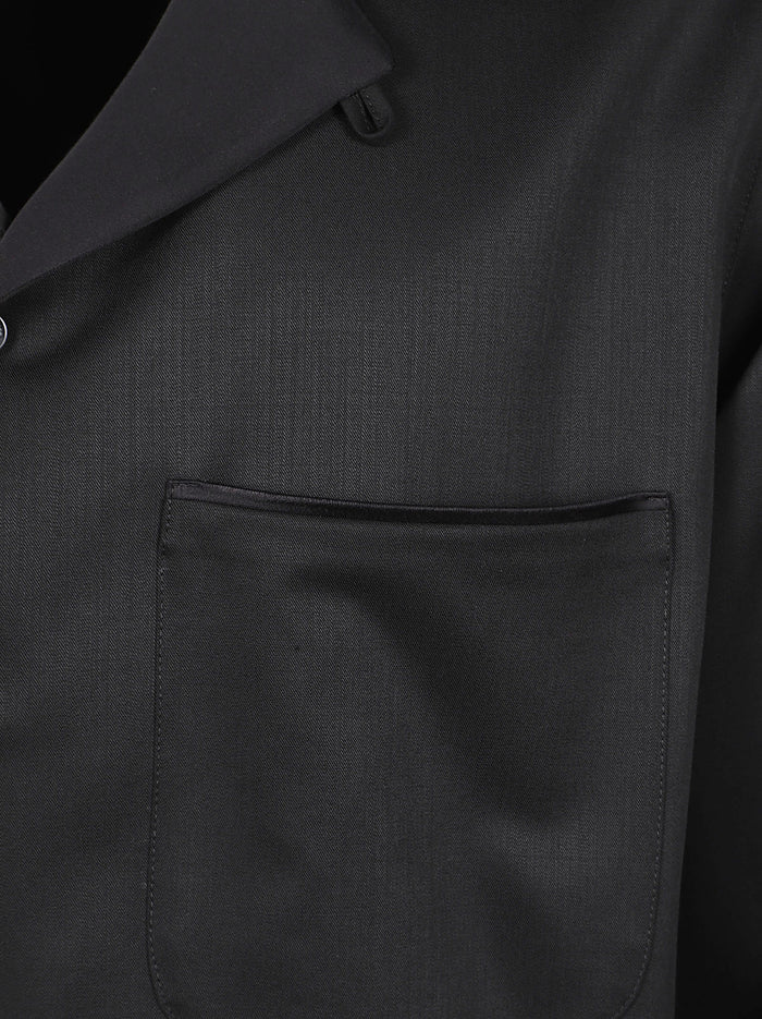 Golden Goose Shirts Black Virgin Wool