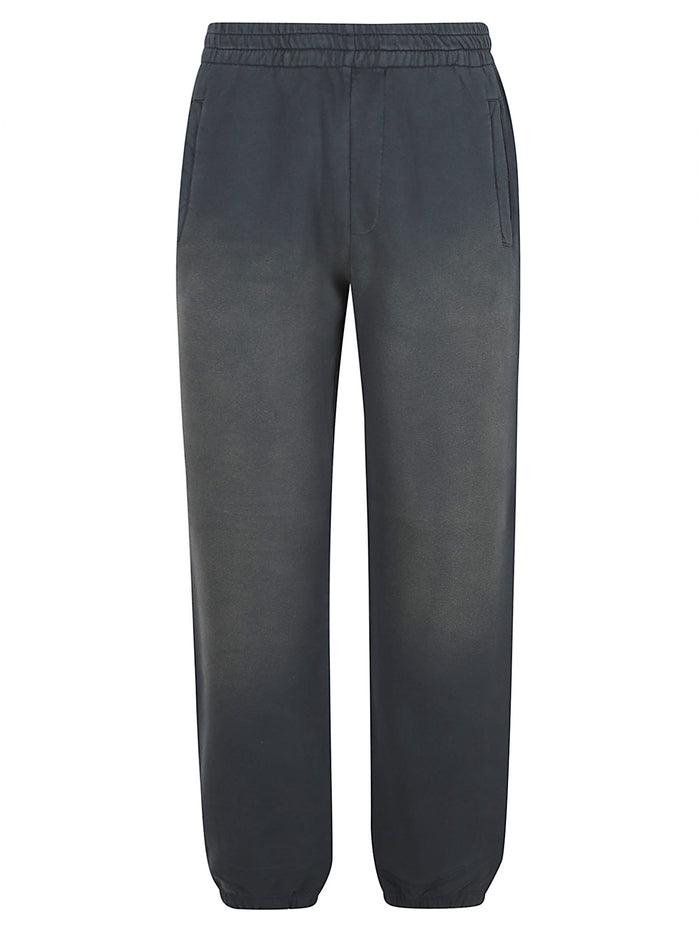 Golden Goose Trousers Bleached Washed black Cotton