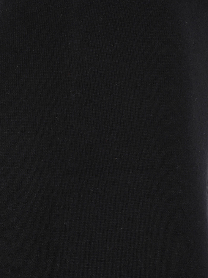 Max Mara Trousers Black Wool Ovis Aries