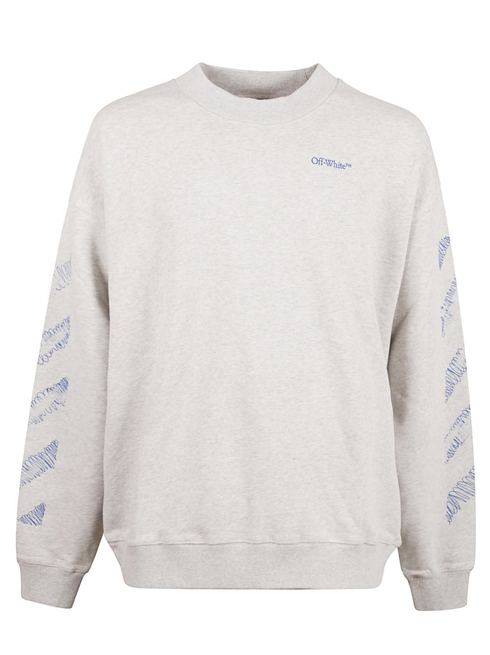 Off White Sweaters Grey