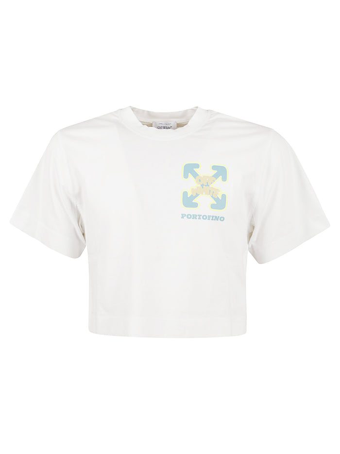Off White T-shirts and Polos Cotton