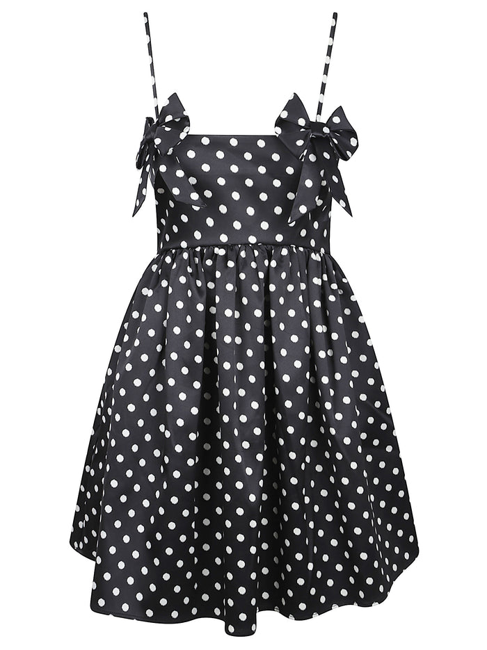 GANNI Dresses Black Elastane