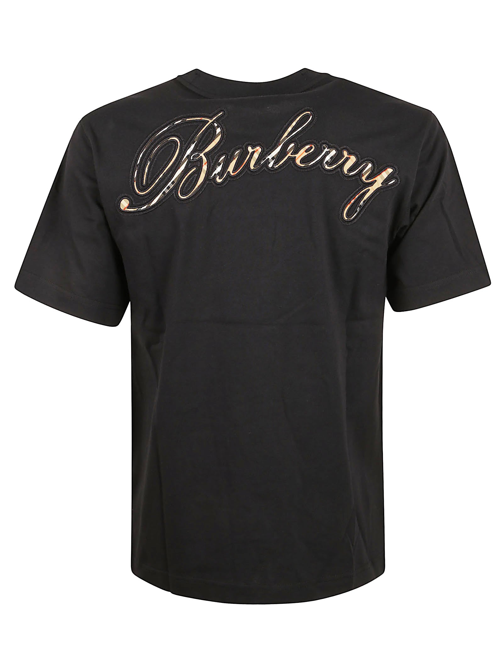 Burberry T-shirts and Polos Black Cotton