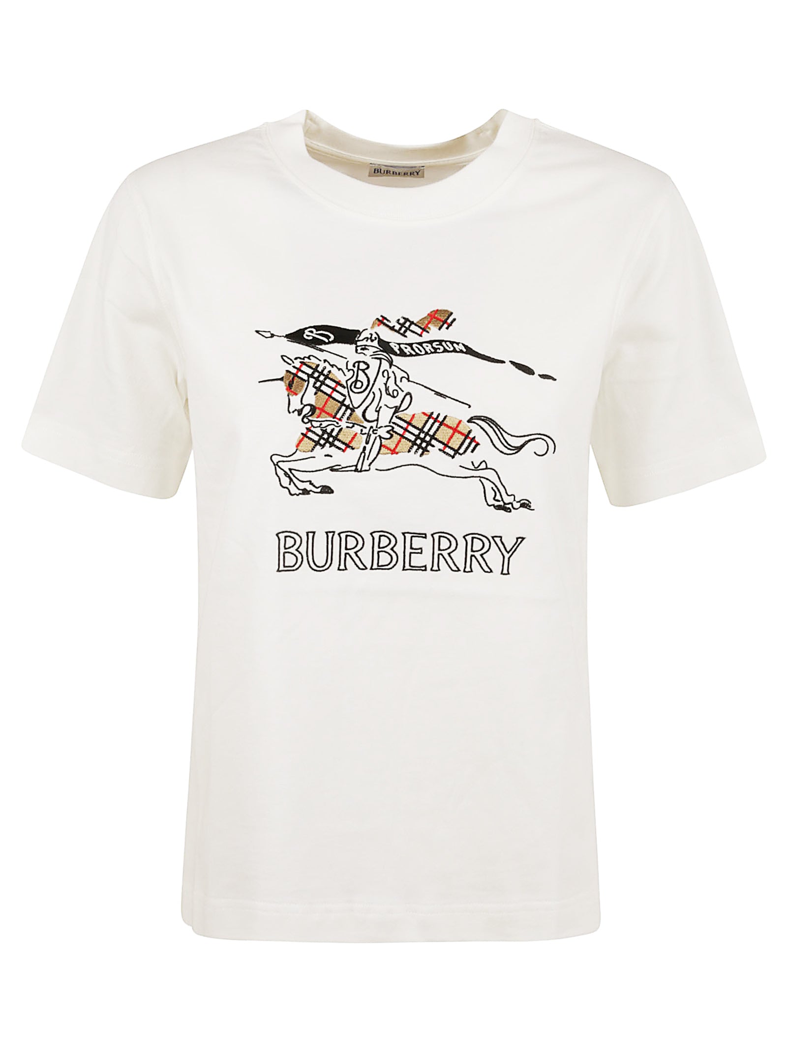 Burberry T-shirts and Polos Chalk Cotton