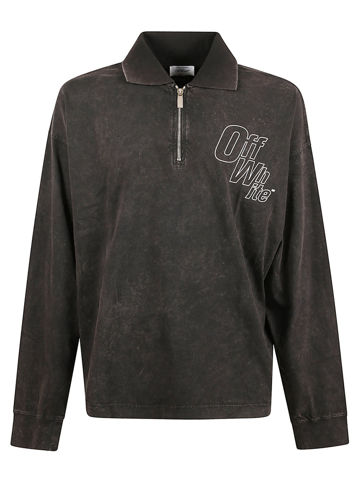 Off White T-Shirts And Polos Vintage Bl