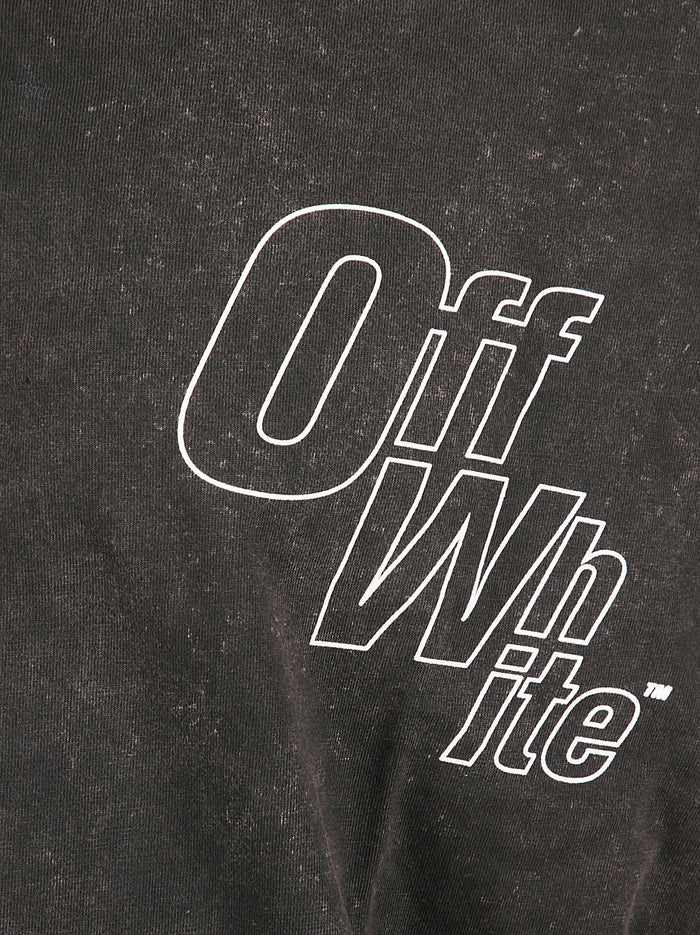 Off White T-Shirts And Polos Vintage Bl