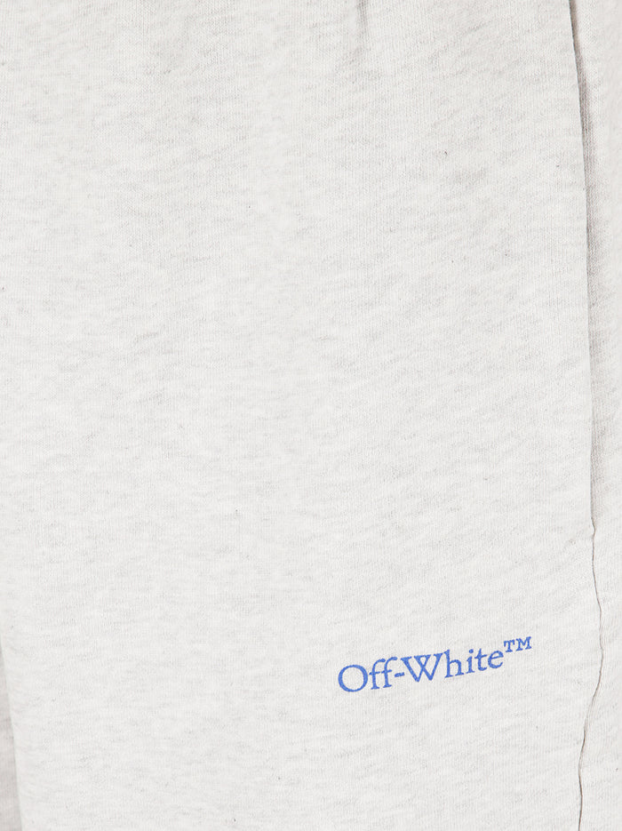 Off White Shorts Grey Melan
