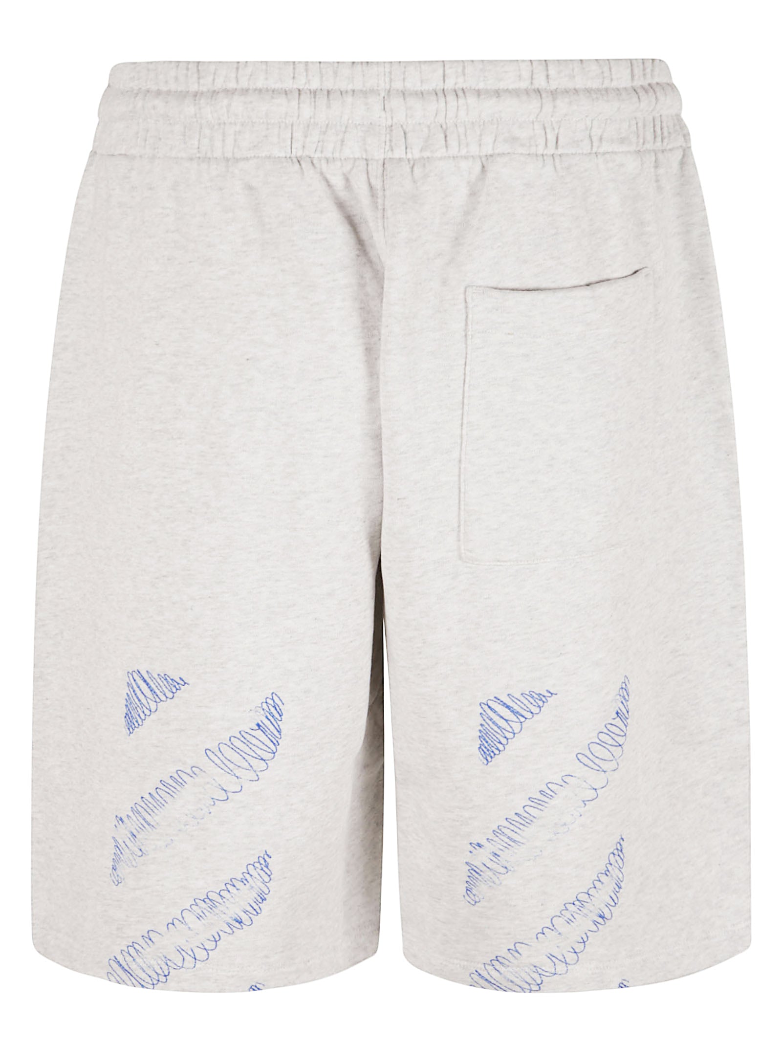 Off White Shorts Grey Melan