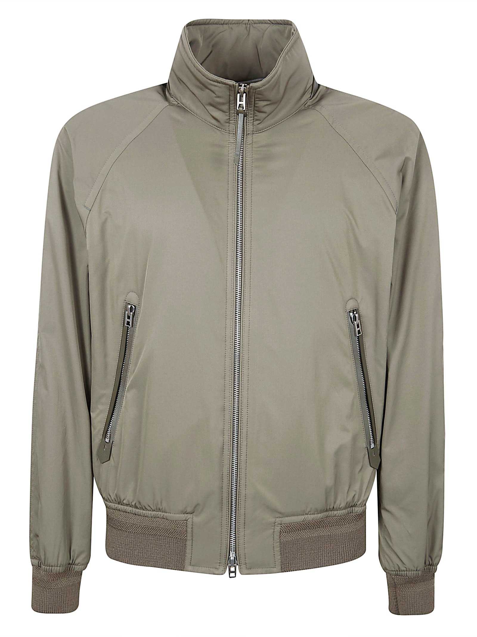 Tom Ford Jackets Olive Green. Polyester Polyamide