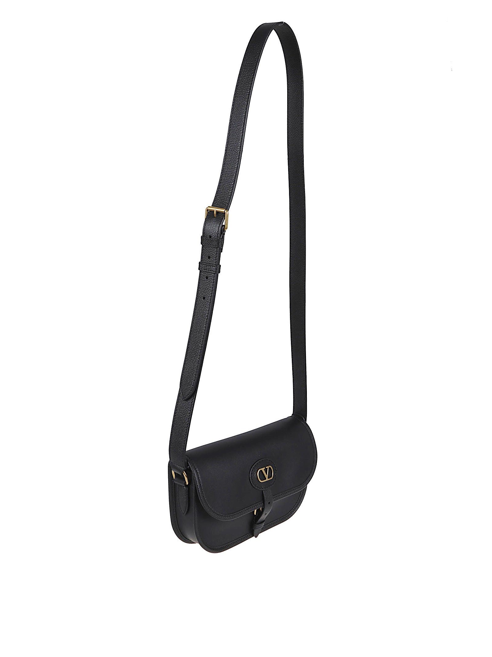 Valentino Garavani Bags Black Calf Leather - Bos Taurus