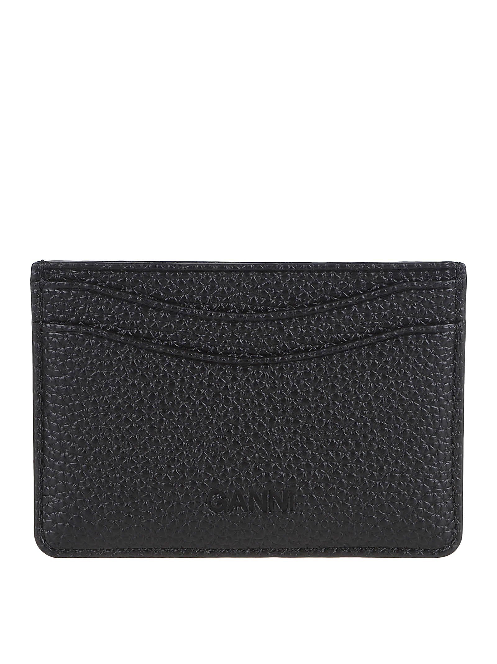 GANNI Wallets Black