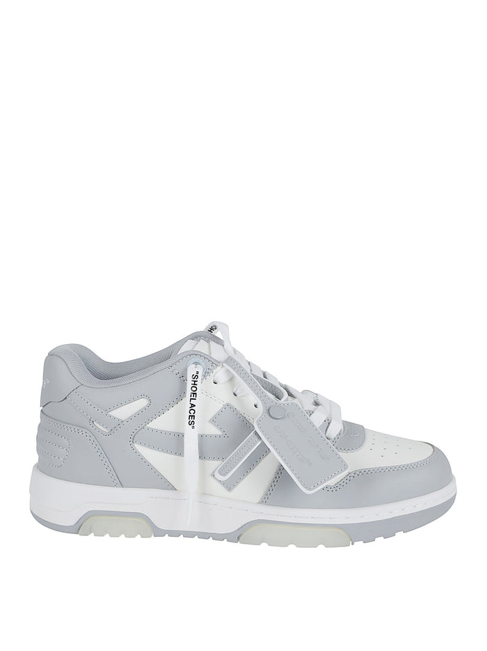 Off White Sneakers - Grey Recycled Polyester Bov