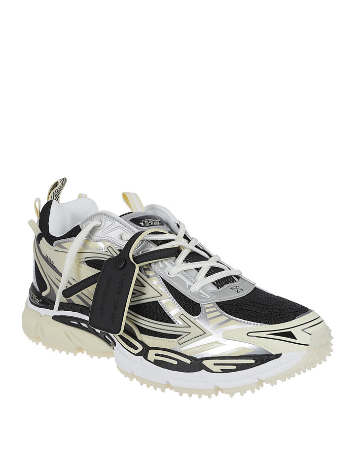 Off White Sneakers Black - Glow In The Dark Rubber