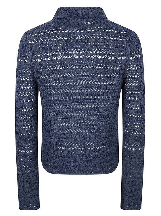 Fabiana Filippi Sweaters Blue Co Li Wv Pl