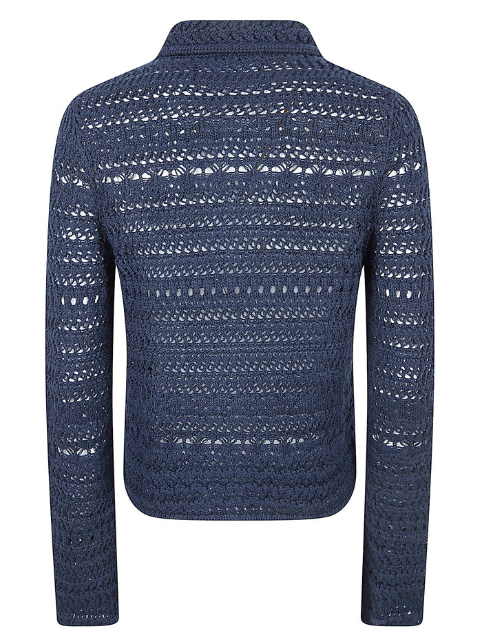 Fabiana Filippi Sweaters Blue Co Li Wv Pl