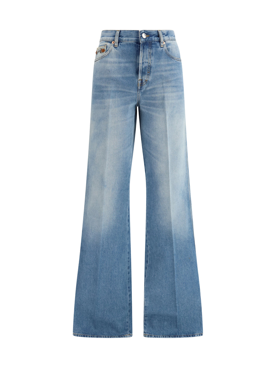 Gucci 100% Cotton jeans in blue