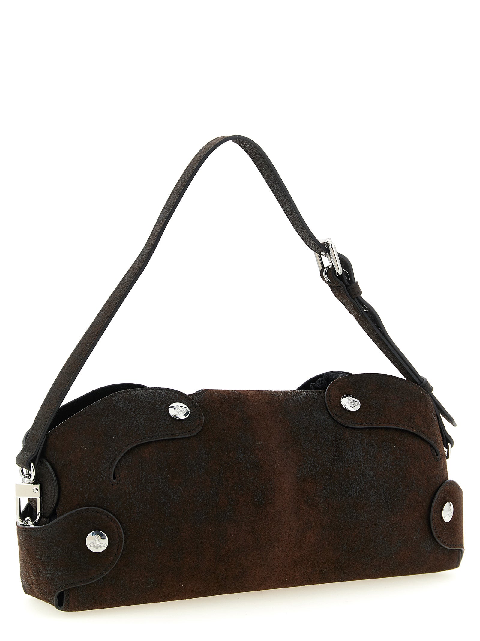 Wilma Clutch Brown Lamb Leather (ovis Aries)