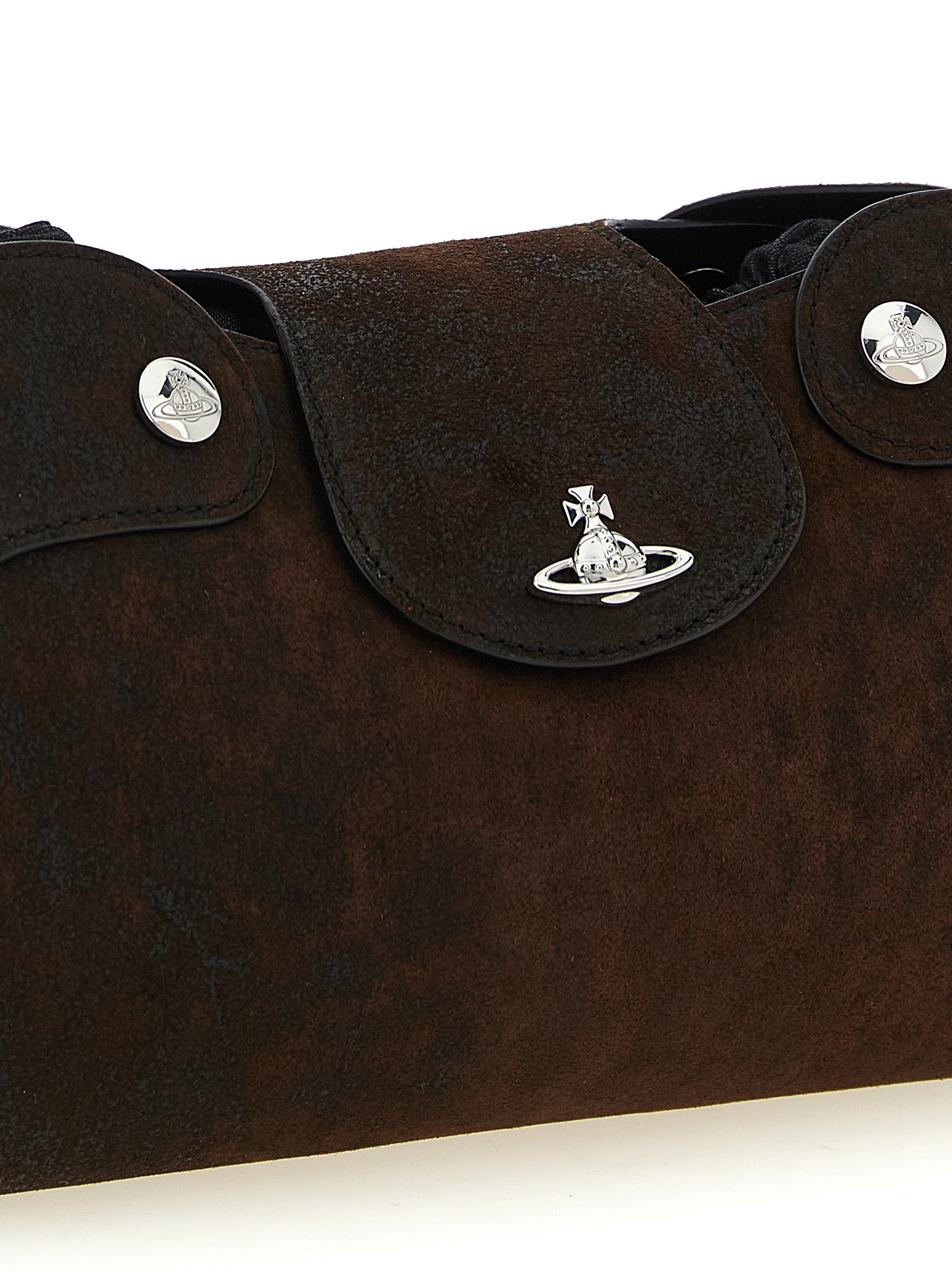 Wilma Clutch Brown Lamb Leather (ovis Aries)