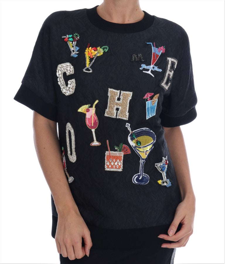 Dolce & Gabbana 21% Cotton sweater in black
