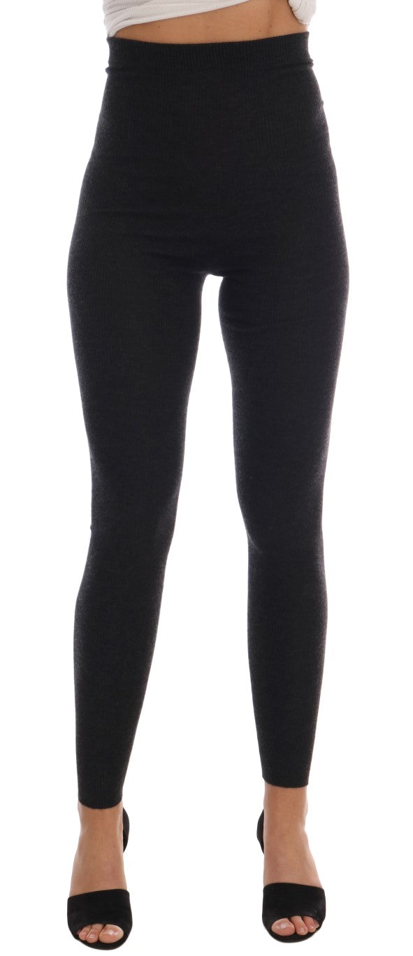 Dolce & Gabbana 100% Cashmere leggings in gray