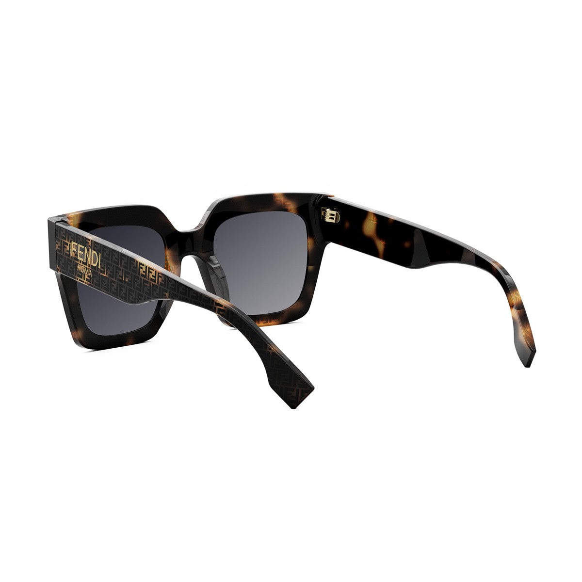 Fendi Roma Tortoiseshell Acetato Sunglasses