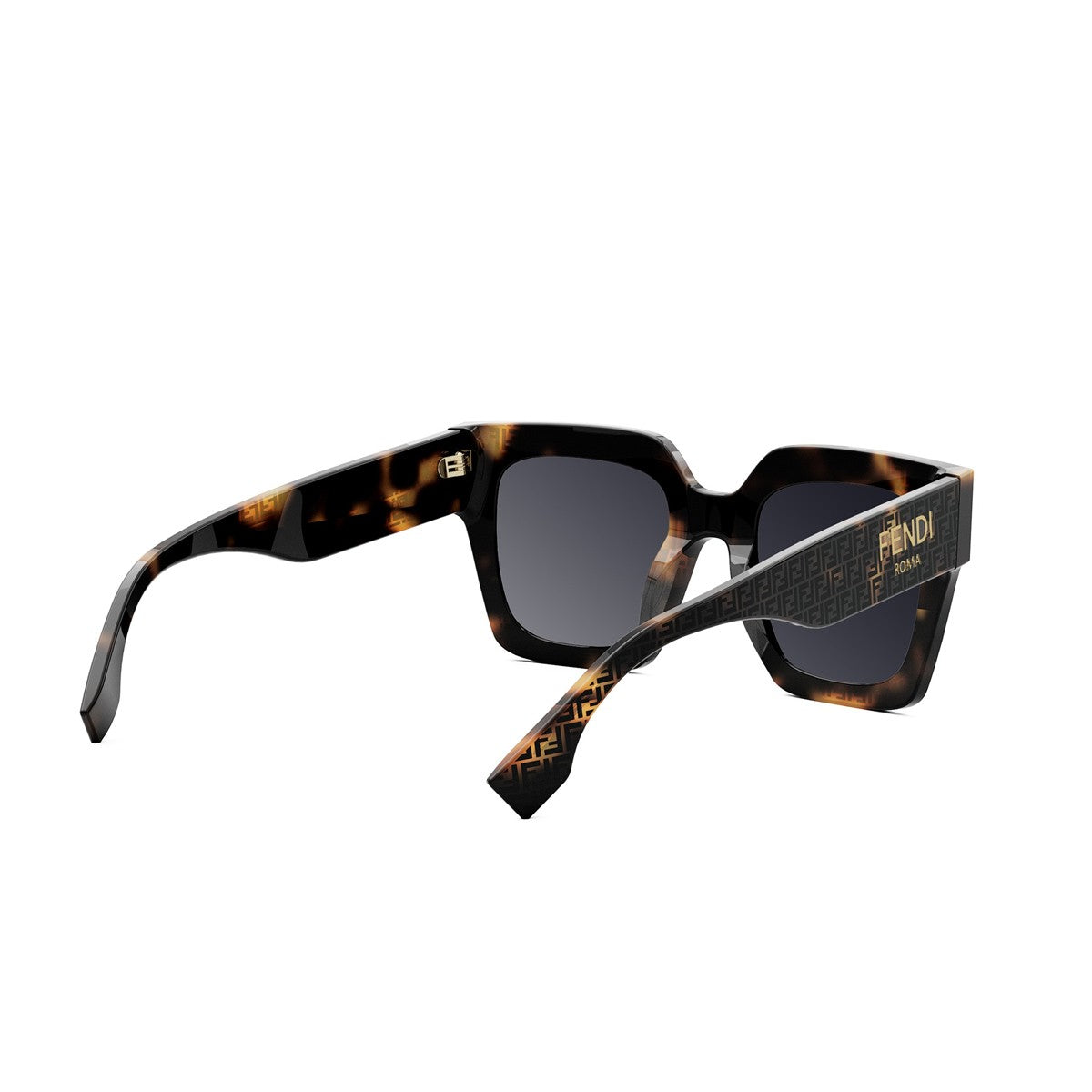 Fendi Roma Tortoiseshell Acetato Sunglasses