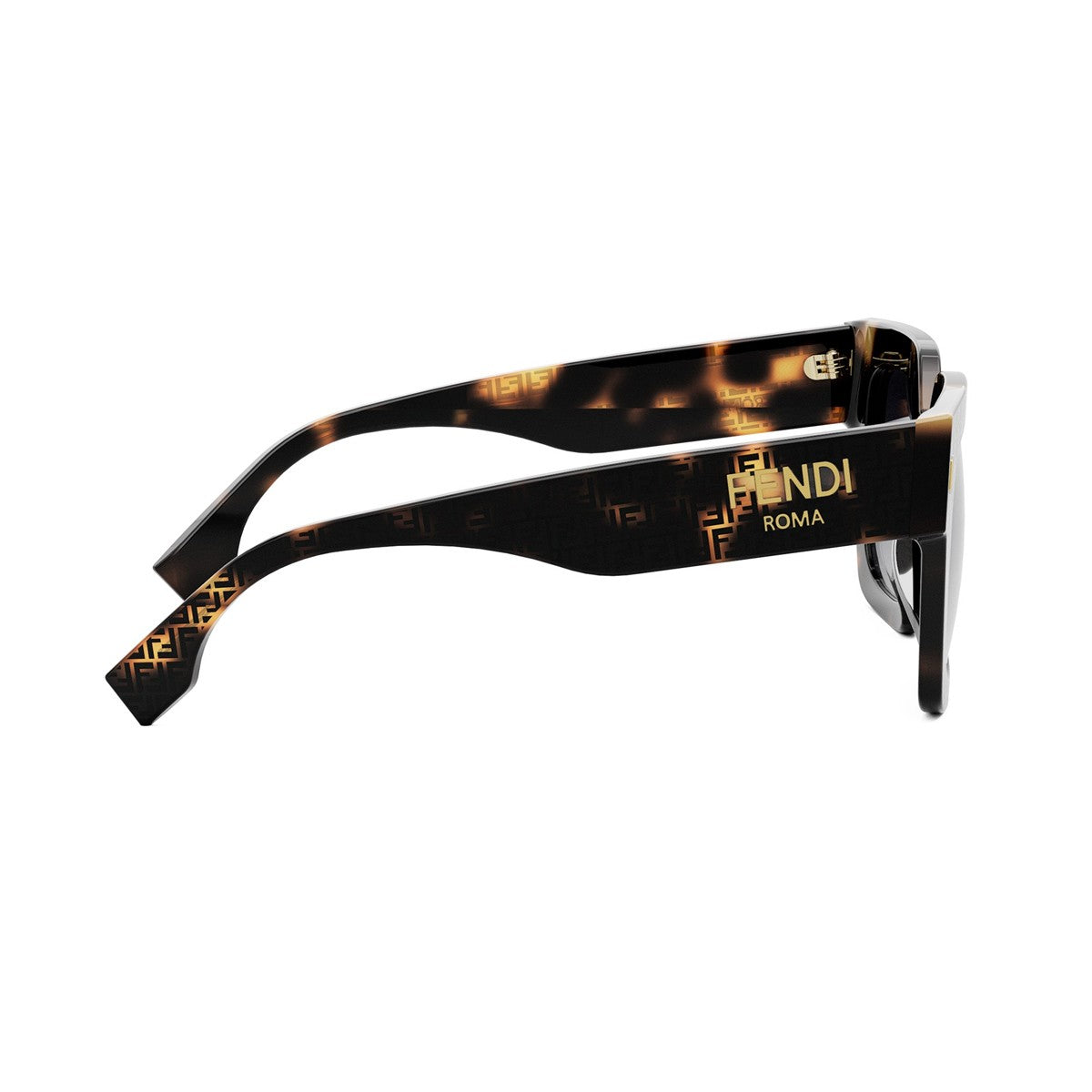 Fendi Roma Tortoiseshell Acetato Sunglasses