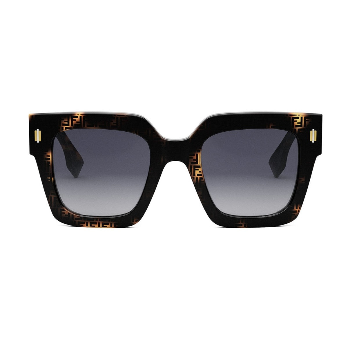 Fendi Roma Tortoiseshell Acetato Sunglasses