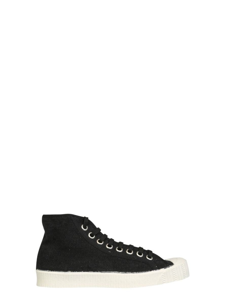 High Model Special Sneakers Black Rubber Sole Trainers