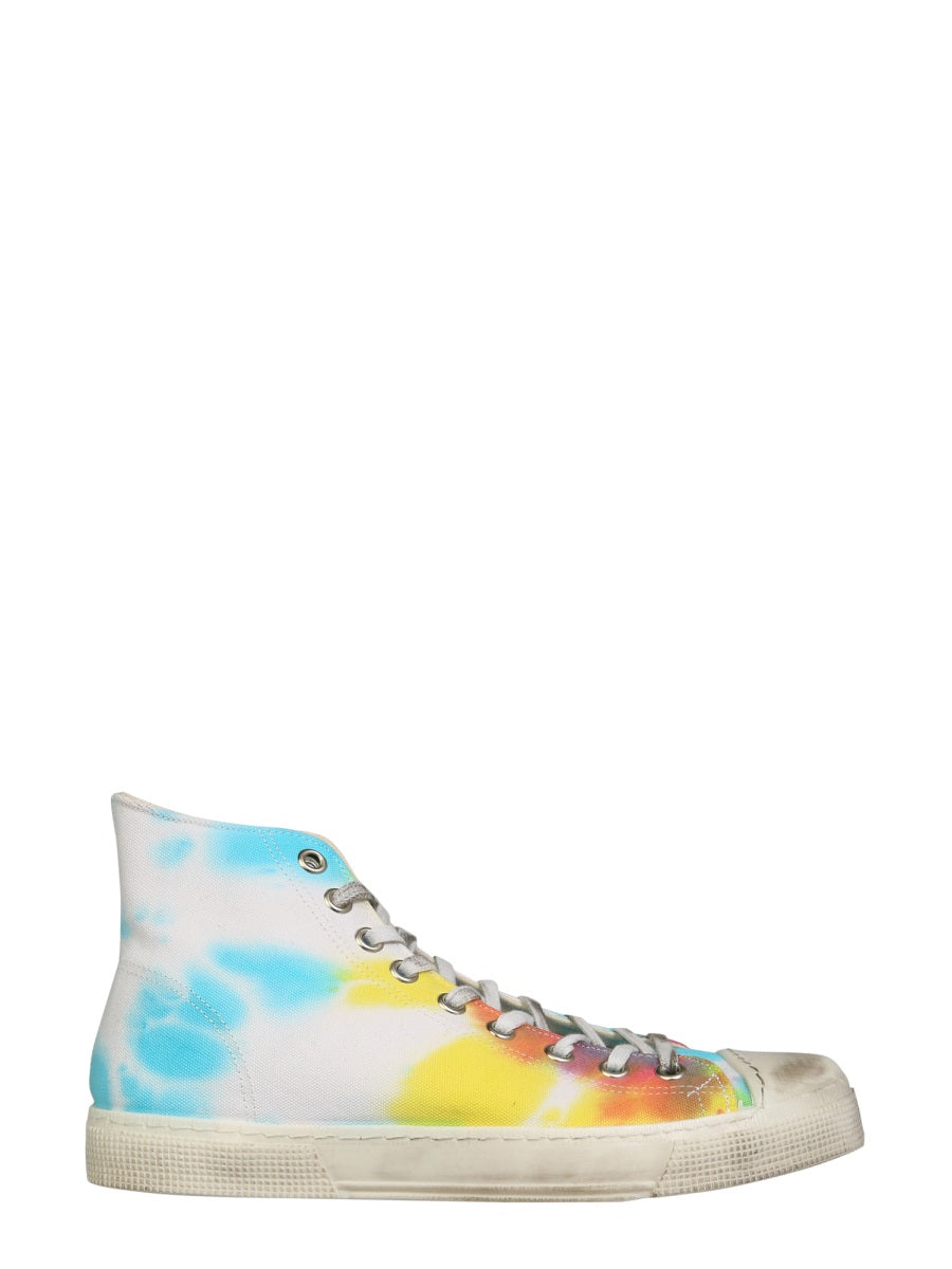 Jean Michel Sneakers Multicolour Cotton Trainers