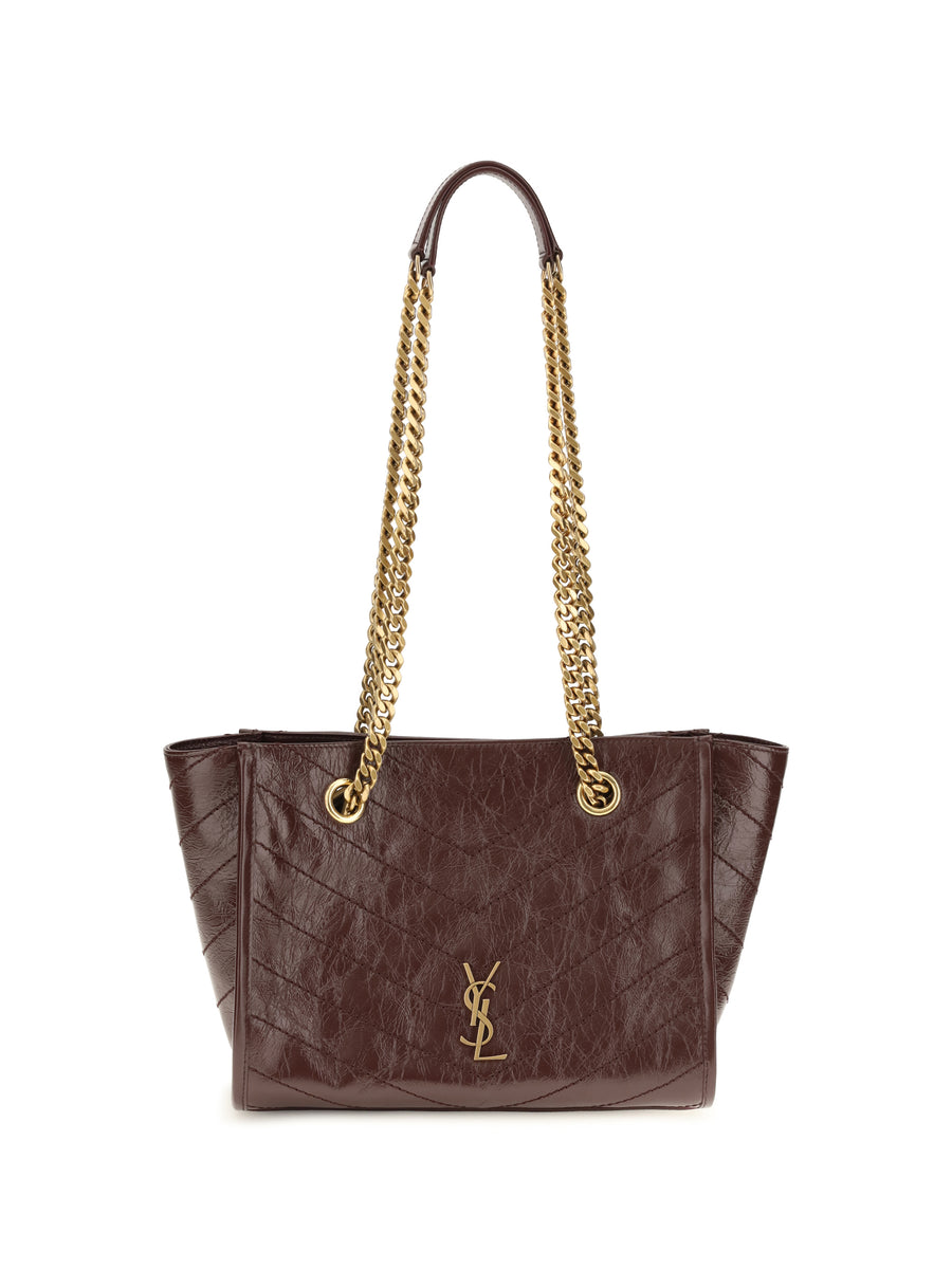 Tote Bag Niki Hot Wine Calf Leather Shoulder