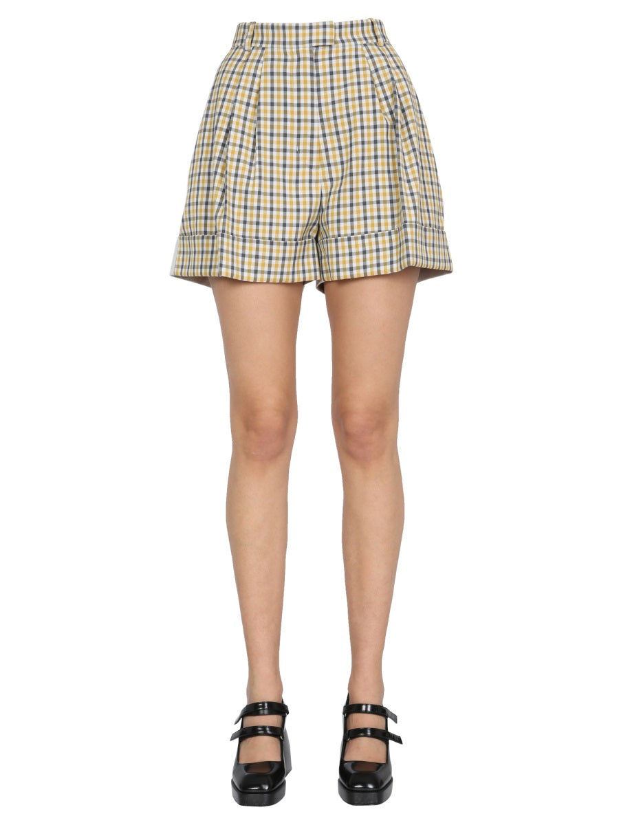 Nomade Brown Shorts Polyester